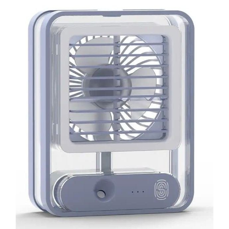 Portable USB Air Cooler Fan – 3-Speed, Mist Spray, Rechargeable | Random Color - Image 10