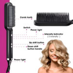 Hair Straightener Brush & Styler | 909 - Image 5
