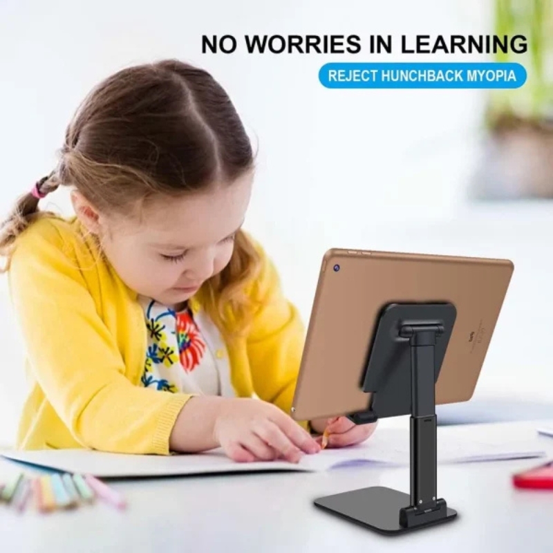 Universal Foldable Mobile & Tablet Stand | Adjustable Multi-Angle Holder - Image 5