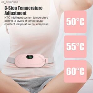 Digital Period Heating Pad & Vibrating Belt | 3 Heat Levels, 4 Massage Modes – Fast Relief for Menstrual Cramps