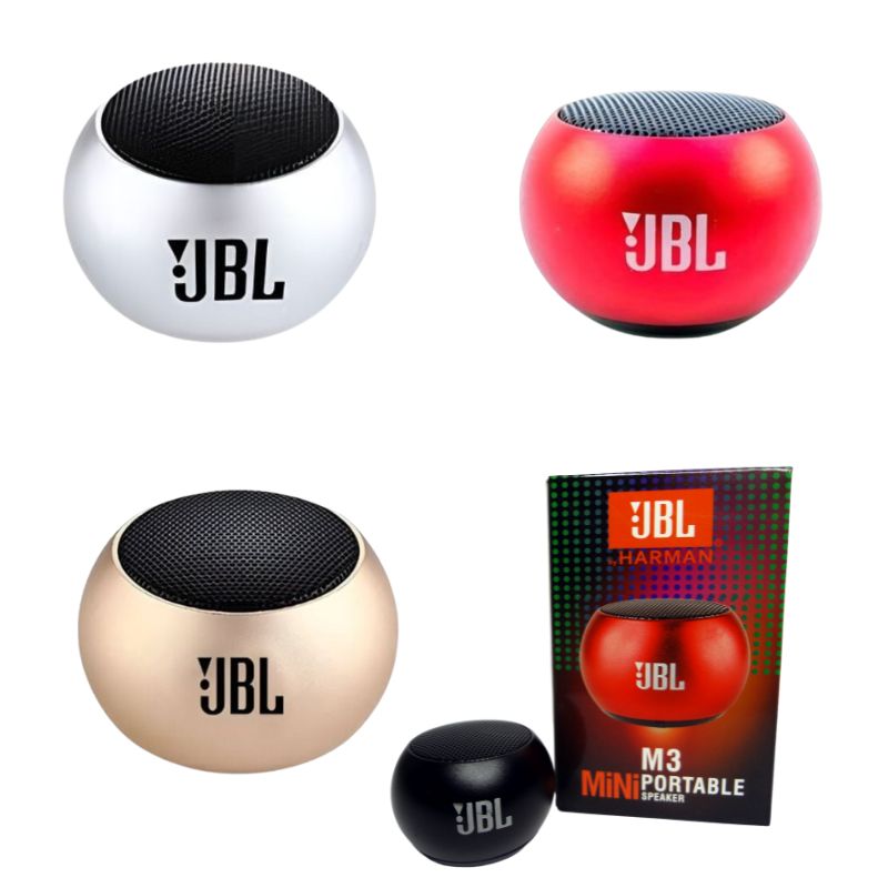 JBL M3 Mini Portable Bluetooth Speaker | Compact | Powerful Bass | Long Battery Life | Random Color