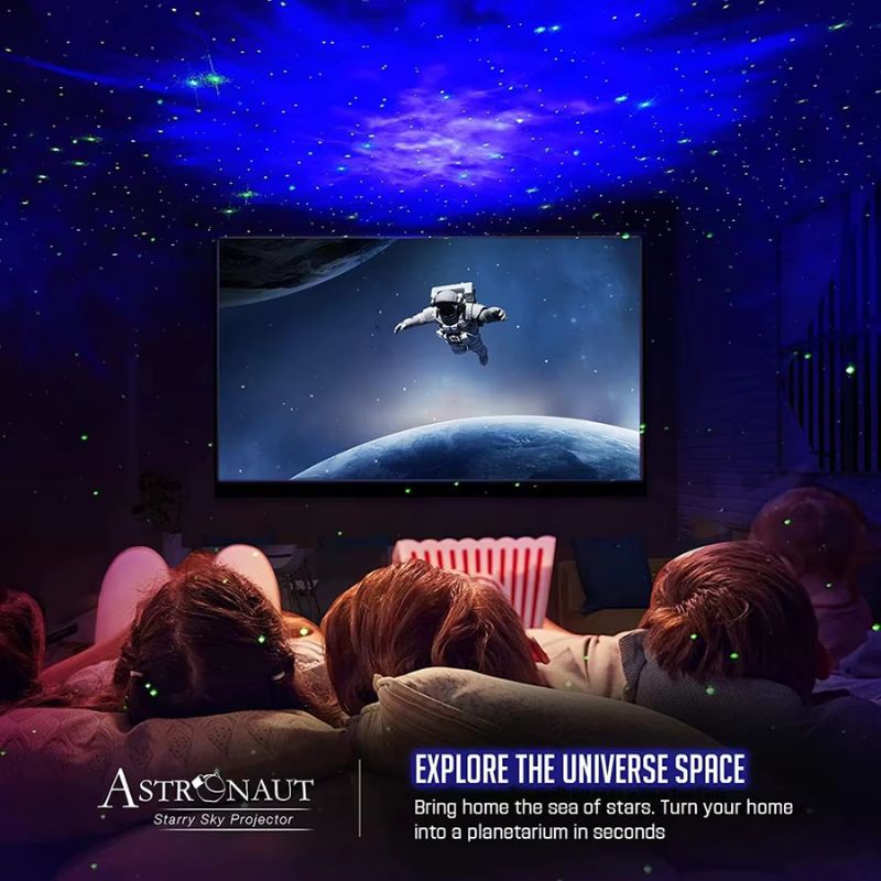 Astronaut Star Projector Night Light | Bring the Galaxy to Your Room - Image 5
