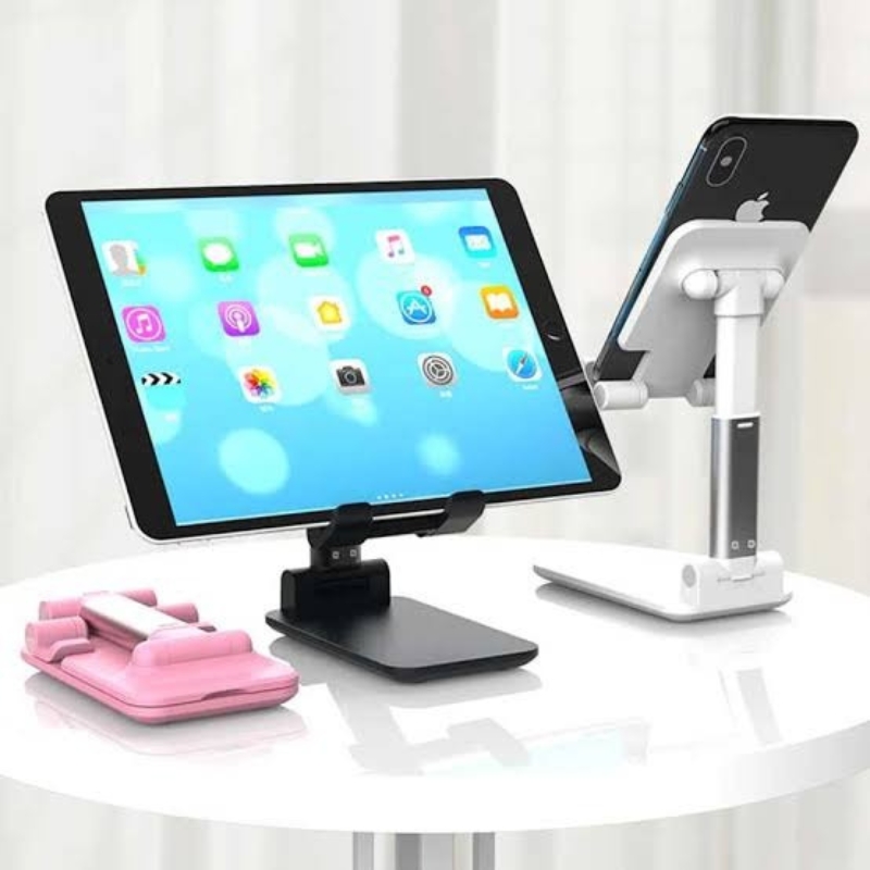 Universal Foldable Mobile & Tablet Stand | Adjustable Multi-Angle Holder - Image 4
