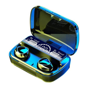 M10 Damix V 5.3 Bluetooth Wireless Earbuds with LED Display, Touch Control, and Long Battery Life