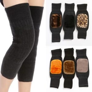 Woolen Knee Warmer Pads for Men & Women | Stylish & Versatile | Random Colors