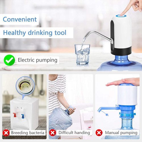 Portable Electric Automatic Water Pump / Dispenser | USB Rechargeable & Easy to Use - Image 3