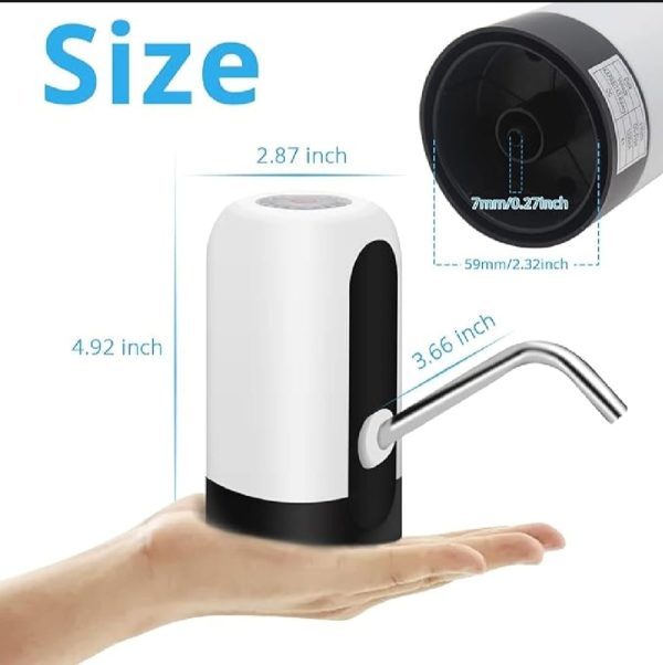 Portable Electric Automatic Water Pump / Dispenser | USB Rechargeable & Easy to Use - Image 2